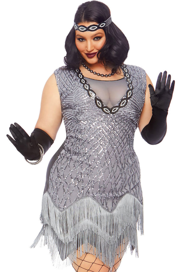 Roaring Roxy Plus Costume- front view