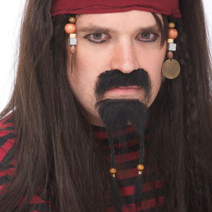 MUSTACHE AND GOATEE PIRATE
