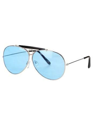Police Glasses with Blue Lenses