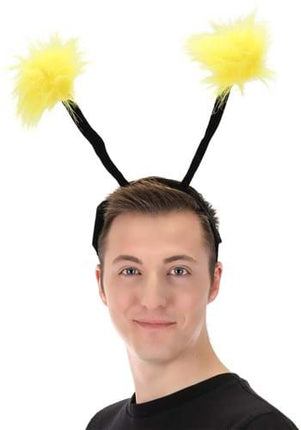 Light-Up Antennae LumenEars Headband- worn by male model