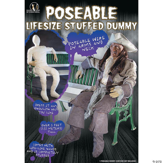 Poseable Life-Sized Stuffed Dummy
