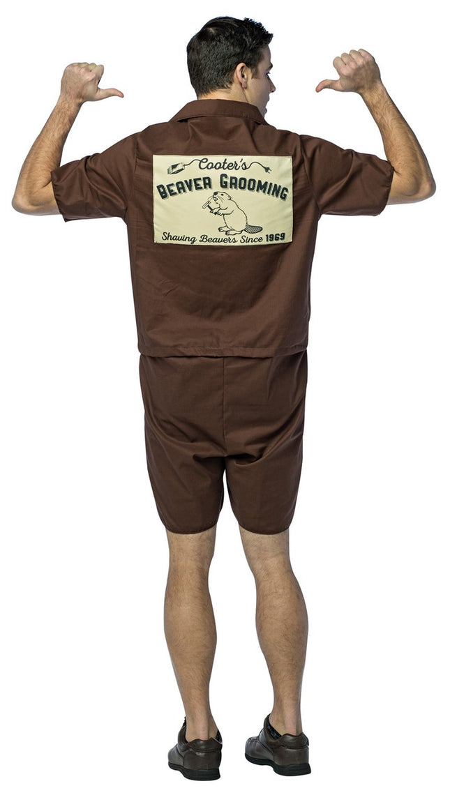 Mr.Cooter-Beaver Grooming Costume- back view
