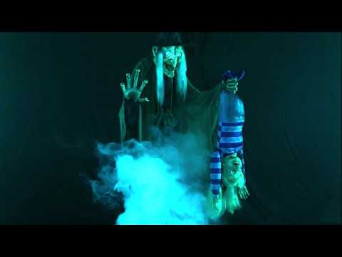 STEW BREWING WITCH W FOG ANIMATED MR124446