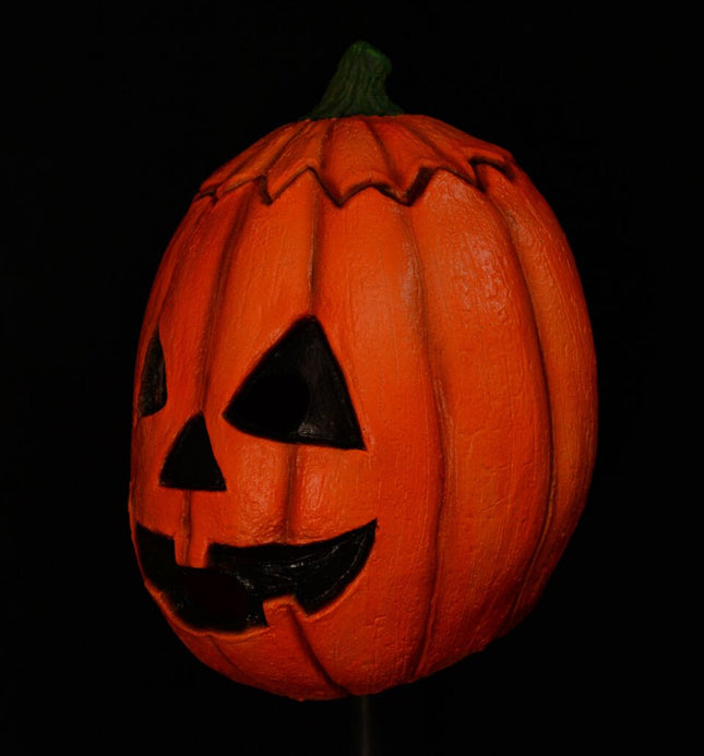 Left-side view of Halloween 3 Pumpkin Mask