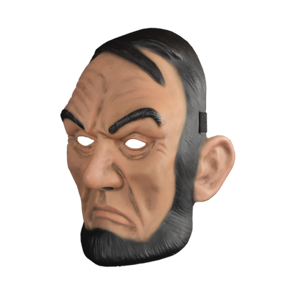 Left-side view of Abraham Lincoln Mask