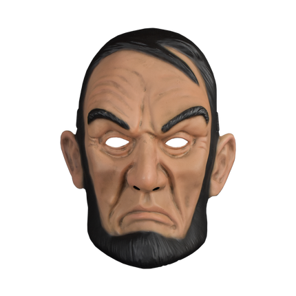 Front view of Abraham Lincoln Mask