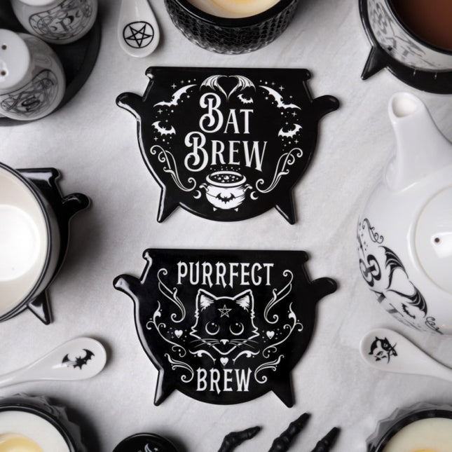 Purrfect Brew Coaster
