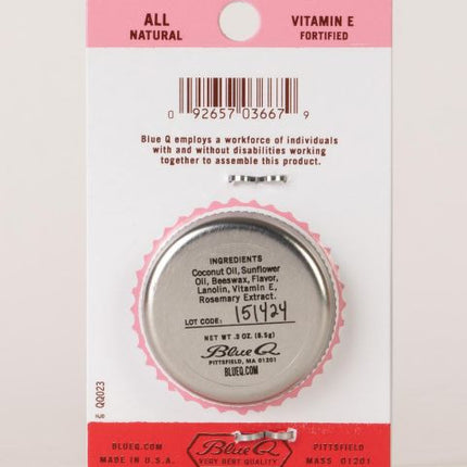 Lip Shit Lip Balm- Classic Cherry- back view