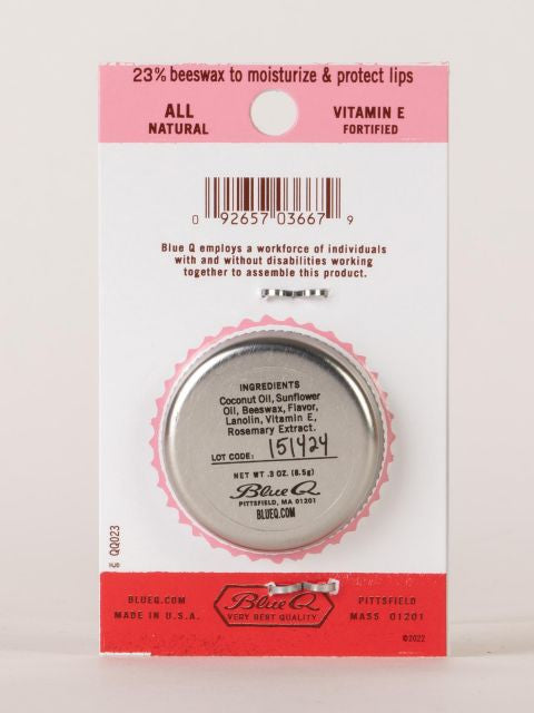 Lip Shit Lip Balm- Classic Cherry- back view