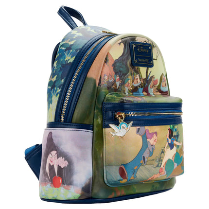 Snow White Scenes Mini Backpack- side view