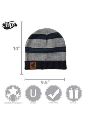 Harry Potter- Ravenclaw Heathered Knit Beanie- measurements