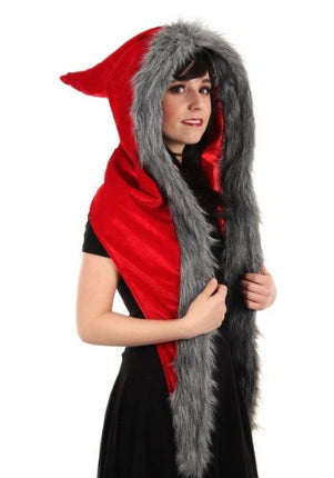 Red Riding Hood Hood- worn by adult model