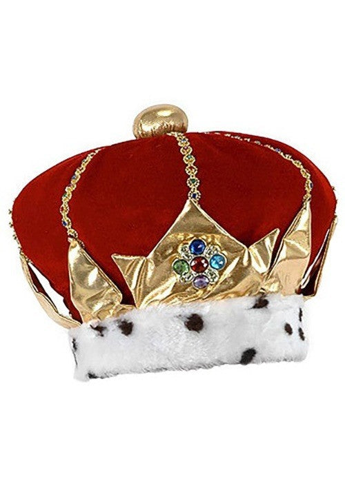 Red Plush King Hat