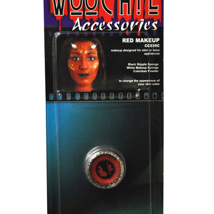 RED MASK COVER CARDED