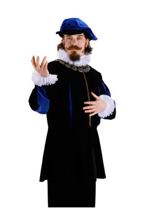 Renaissance Collar & Cuff Set- worn by male model