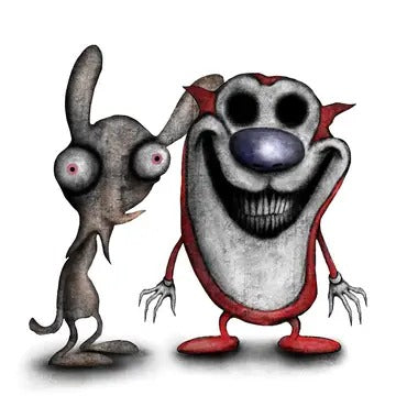 Ren & Stimpy Creeptoons Print