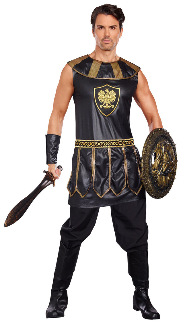 Men's Deadly Warrior Costume- front view