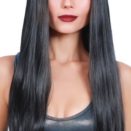 STRAIGHT BLACK WIG