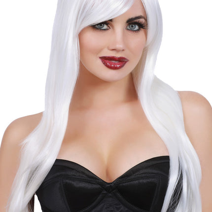 LONG WHITE WIG