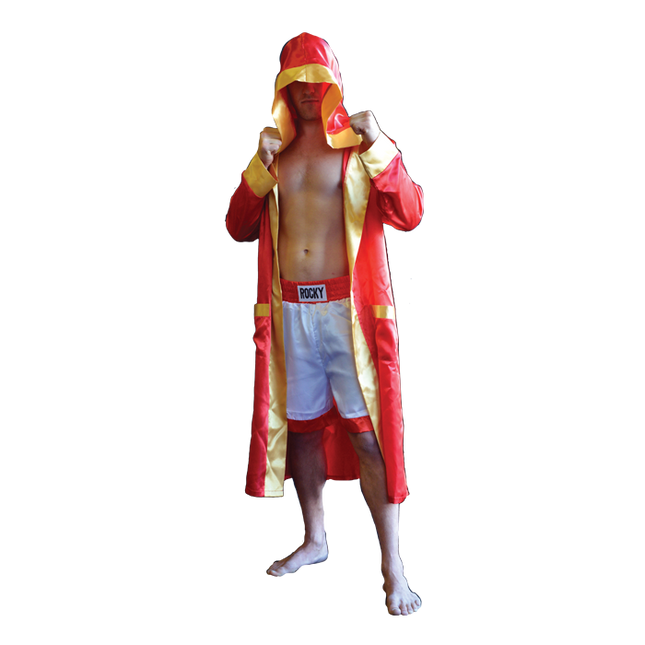 Front view of Rocky Robe