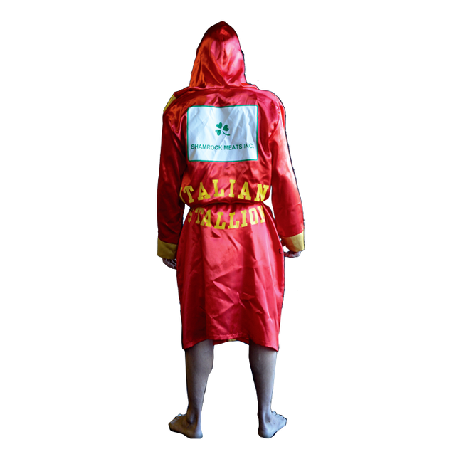Back view of Rocky Robe
