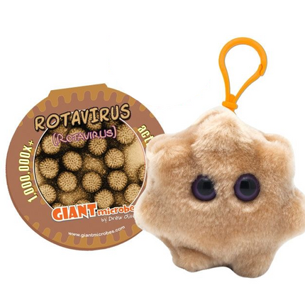 Rotavirus Keychain