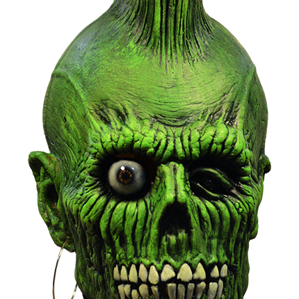 Front view of Mohawk Zombie Mask