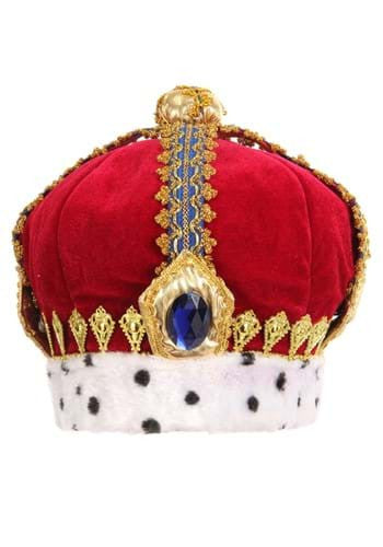Royal King Plush Hat- front view