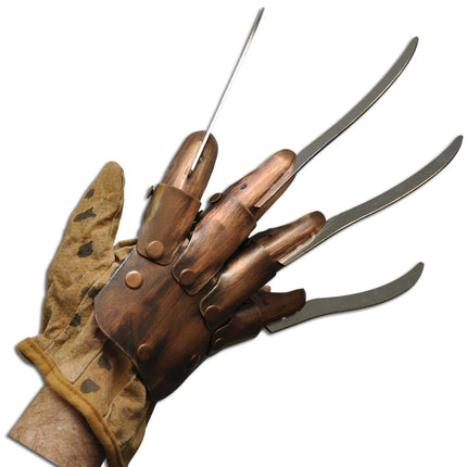 Adult Supreme Edition Freddy Replica Metal Glove- worn