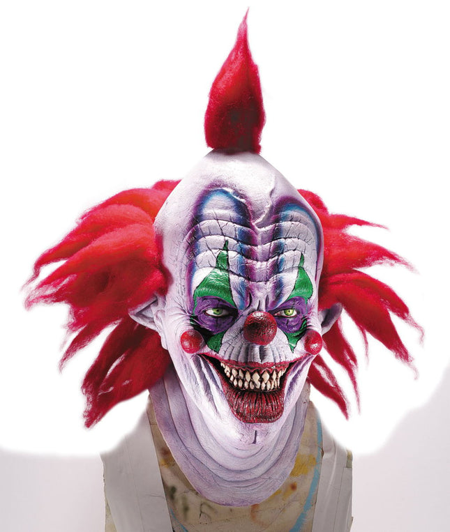 Giggles deluxe large latex mask with hair.
