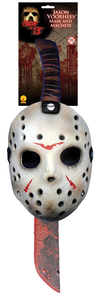 FRIDAY 13TH JASON MASK MACHETE