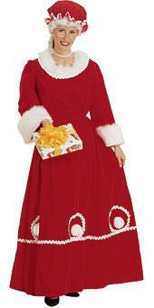 Women's Mrs. Claus Costume