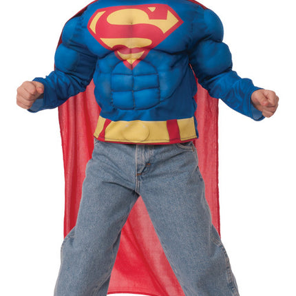 SUPERMAN CHILD MUSCLE SHIRT SM