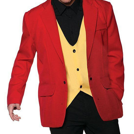 Jacket and Vest Sets- red