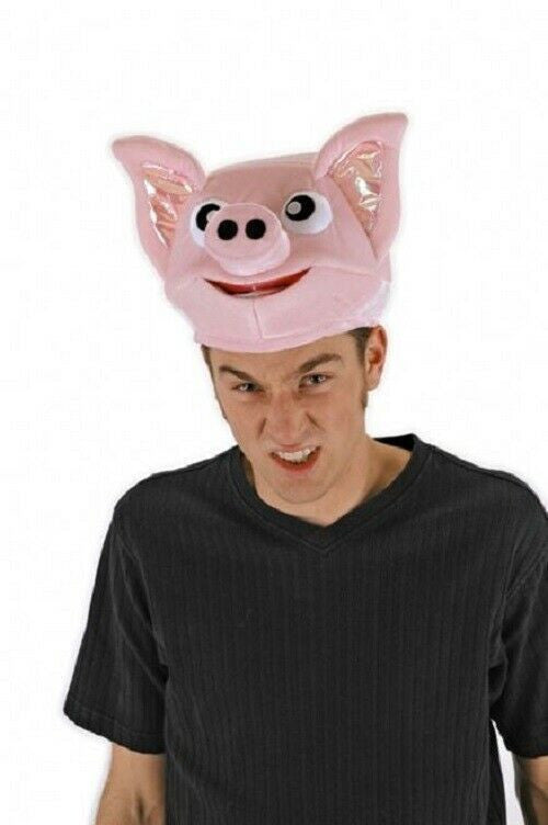 Oinker Plush Hat- worn by model