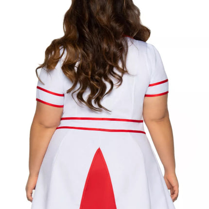 Hospital Honey Nurse Costume- plus, back view
