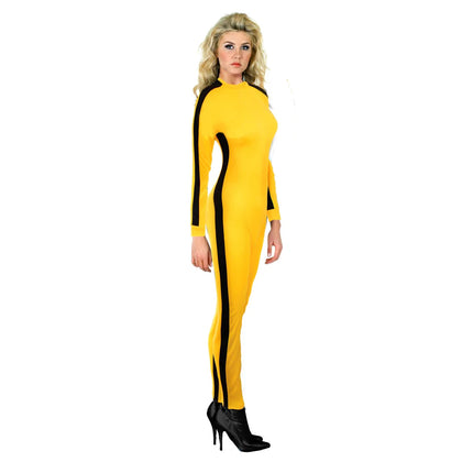 Women's Bruce Lee Yellow Jumpsuit