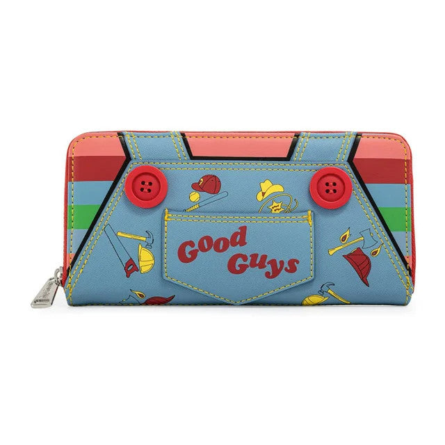Child's Play Chucky Cosplay Wallet- front view
