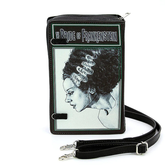 BRIDE FRANKENSTEIN BOOK CLUTCH- Back View