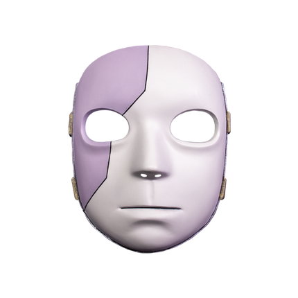 Front view of Sally Mask without hair