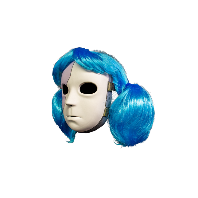 Left-side view of Sally Mask