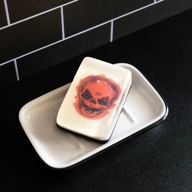 Trick R Treat - Sam Unmasked Soap- on soap dish