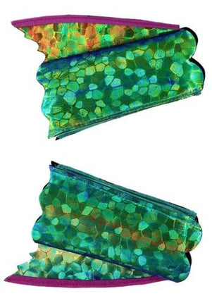 Seahorse Sparkle Fin Arm Cuffs- both cuffs