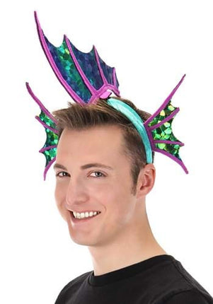 Seahorse Shimmer Fin Headband- worn by male model