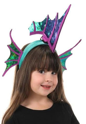 Seahorse Shimmer Fin Headband- worn by female child model