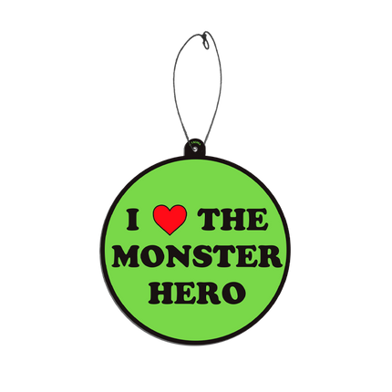 I Love the Monster Hero Freshener