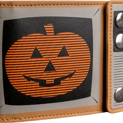 Halloween 3- Season of the Witch - Magic Pumpkin TV Wallet- front view close up