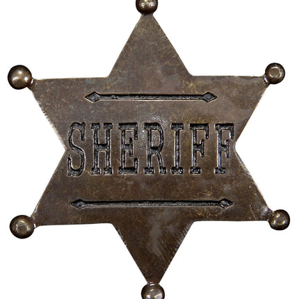 Sheriff Star Badge