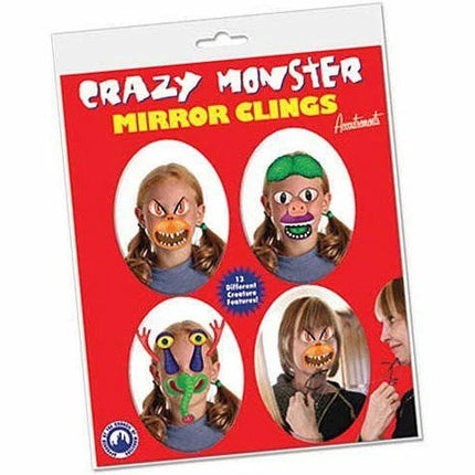 Monster Cling Sticker Set- packaging
