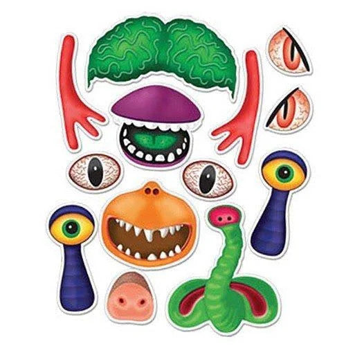 Monster Cling Sticker Set- stickers